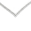 Natural 7.00ct Diamond Tennis Necklace in 14KT White Gold