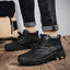 Botas Martin para Hombre, Zapatos Casual de Punta Alta para Exterior