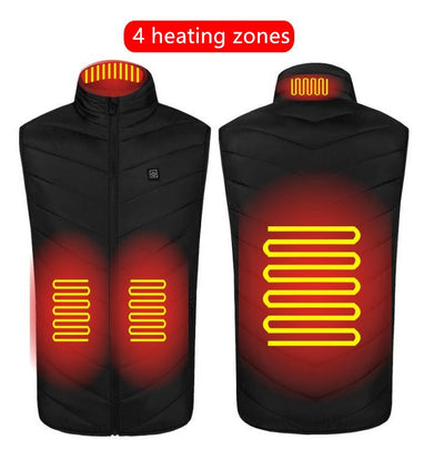 Premium Heated Vest with USB Charging for Winter Comfort