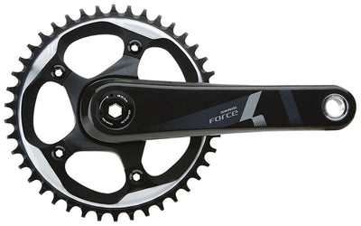Manivelle SRAM Force 1 - 170mm 10/11 vitesses 42t BB30/PF30 Noir