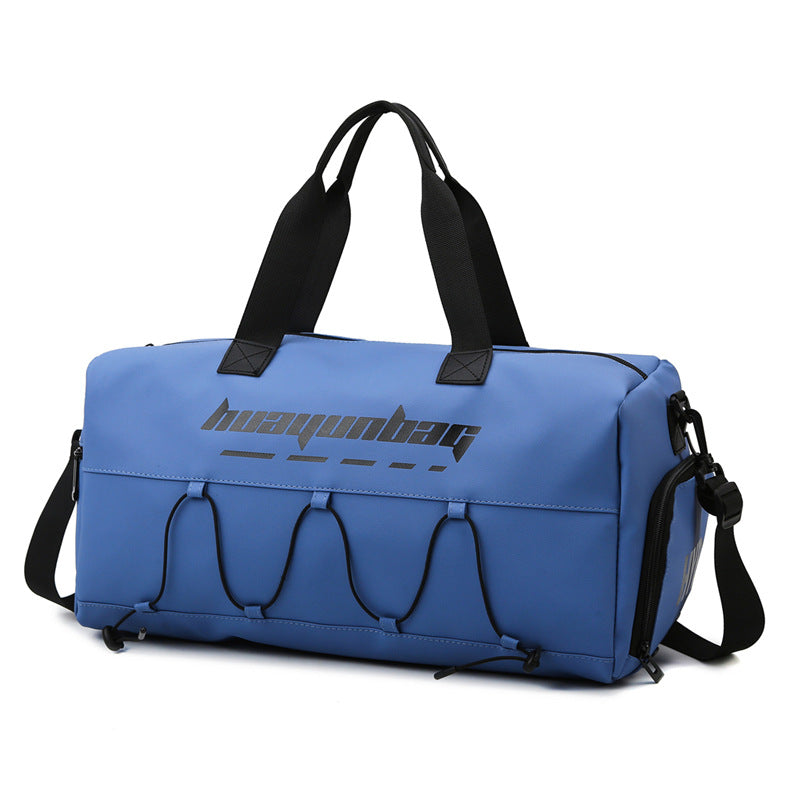 Bolsa de gimnasio impermeable de gran capacidad con separación de seco y mojado