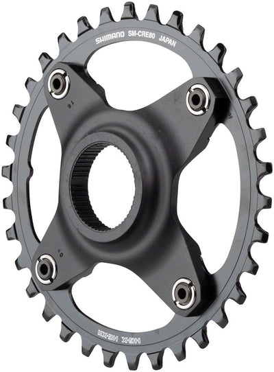 Shimano STEPS SM-CRE80 Chainring - 34t, 50mm Chainline