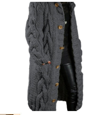 Cardigan Sweater Manteau Grande Taille pour Femmes