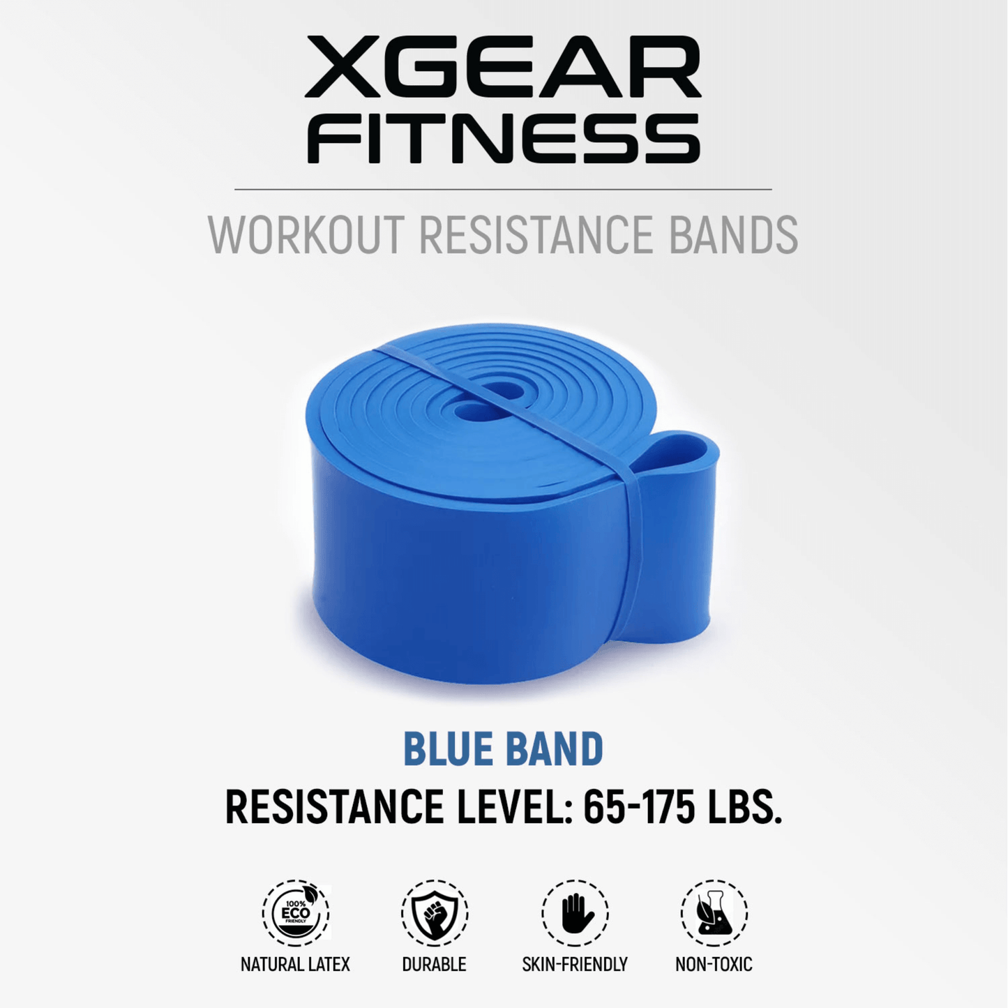 Bandas de Resistencia Pesadas XG-PRO de XGear Fitness