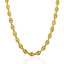 14k Yellow Gold Puffed Mariner Link Chain - 6.9mm