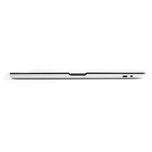 Wireless Keyboard with Aluminum Alloy Cover - Silver & Black