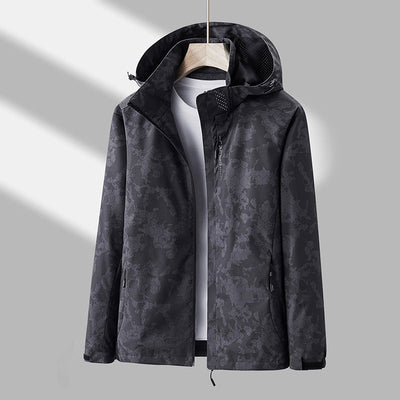 Chaqueta Shell Impermeable y a Prueba de Viento para Mujer