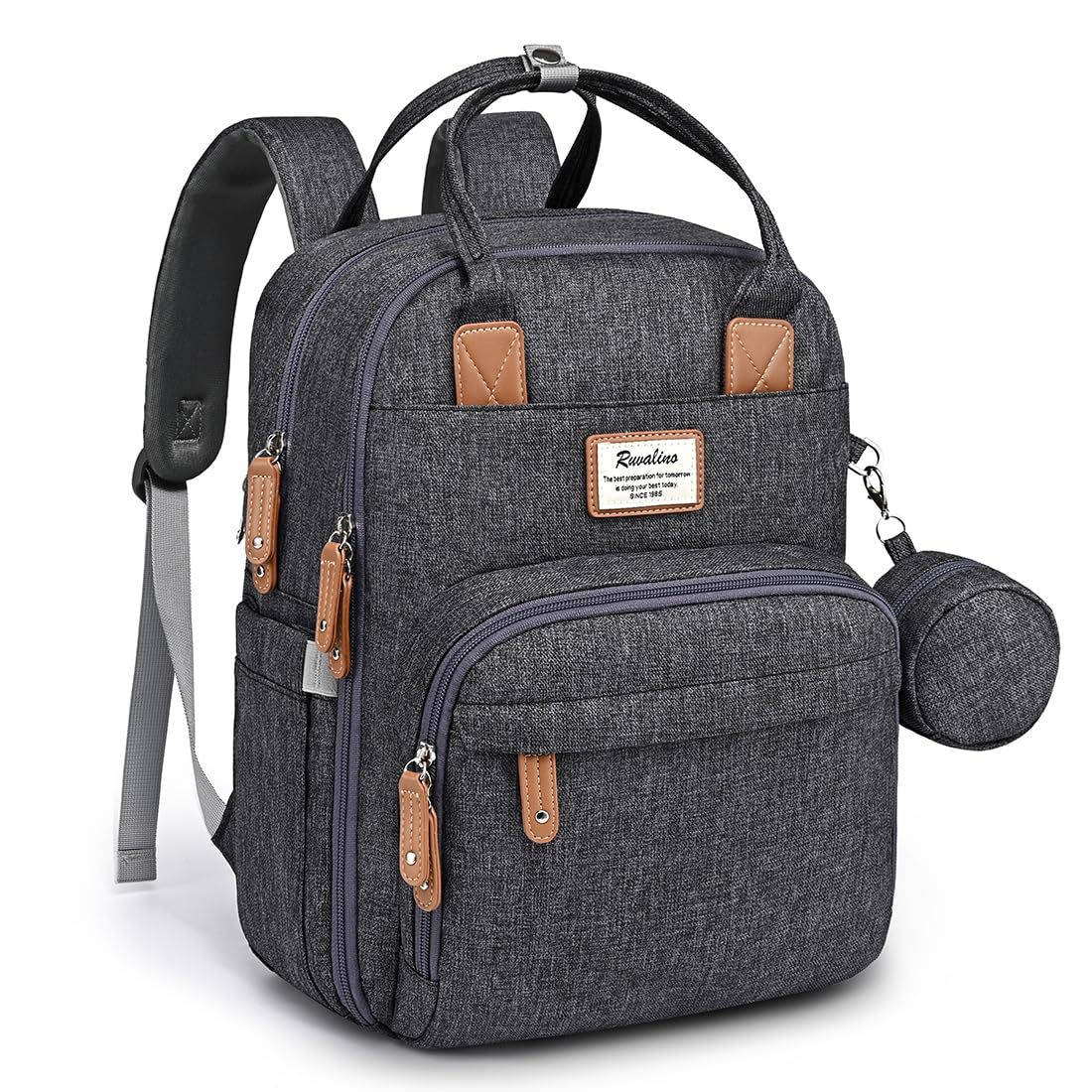 Bolsa de pañales de viaje impermeable multifuncional