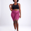 Shorts de yoga taille haute à fronces JupiterGear avec poches