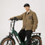 Chaqueta de plumas ligera impermeable para hombre