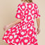 Trendy Floral Print Ruched Dress for Effortless Style