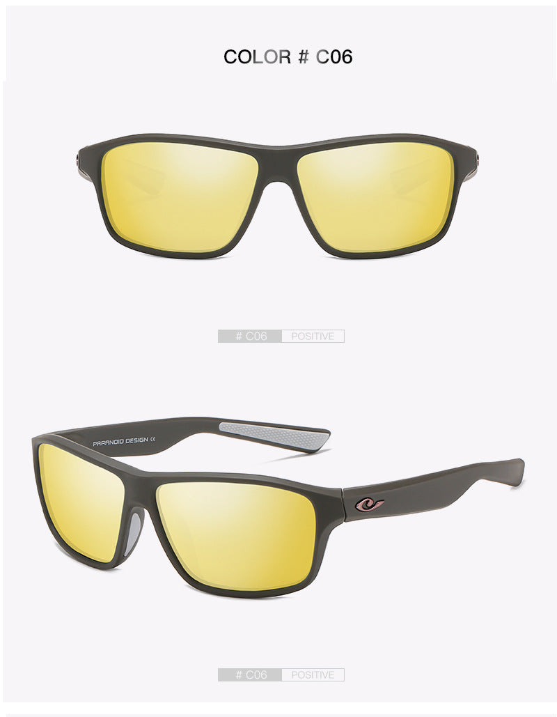Lunettes de soleil carrées premium pour hommes et femmes