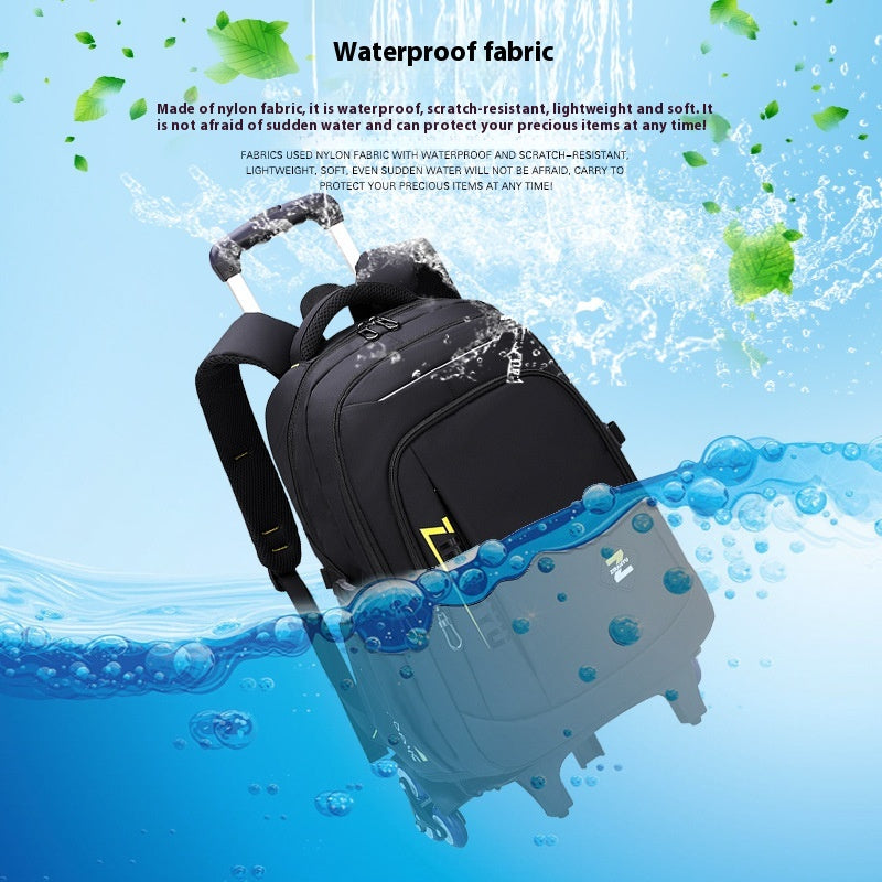 Fashion Six-Wheel Large Capacity Student Trolley Bag
