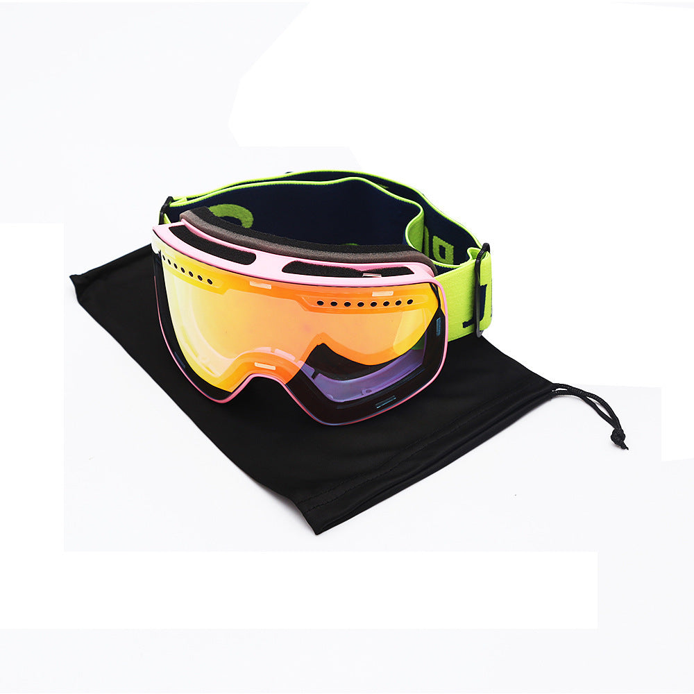 Double Layer Anti-Fog Ski Goggles for Eye Protection