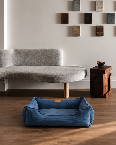 Luxurious Corduroy Dog Sleeper Bed for Ultimate Comfort