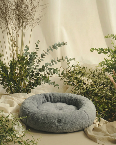 Cozy Cloud Donut Dog Bed for Ultimate Comfort