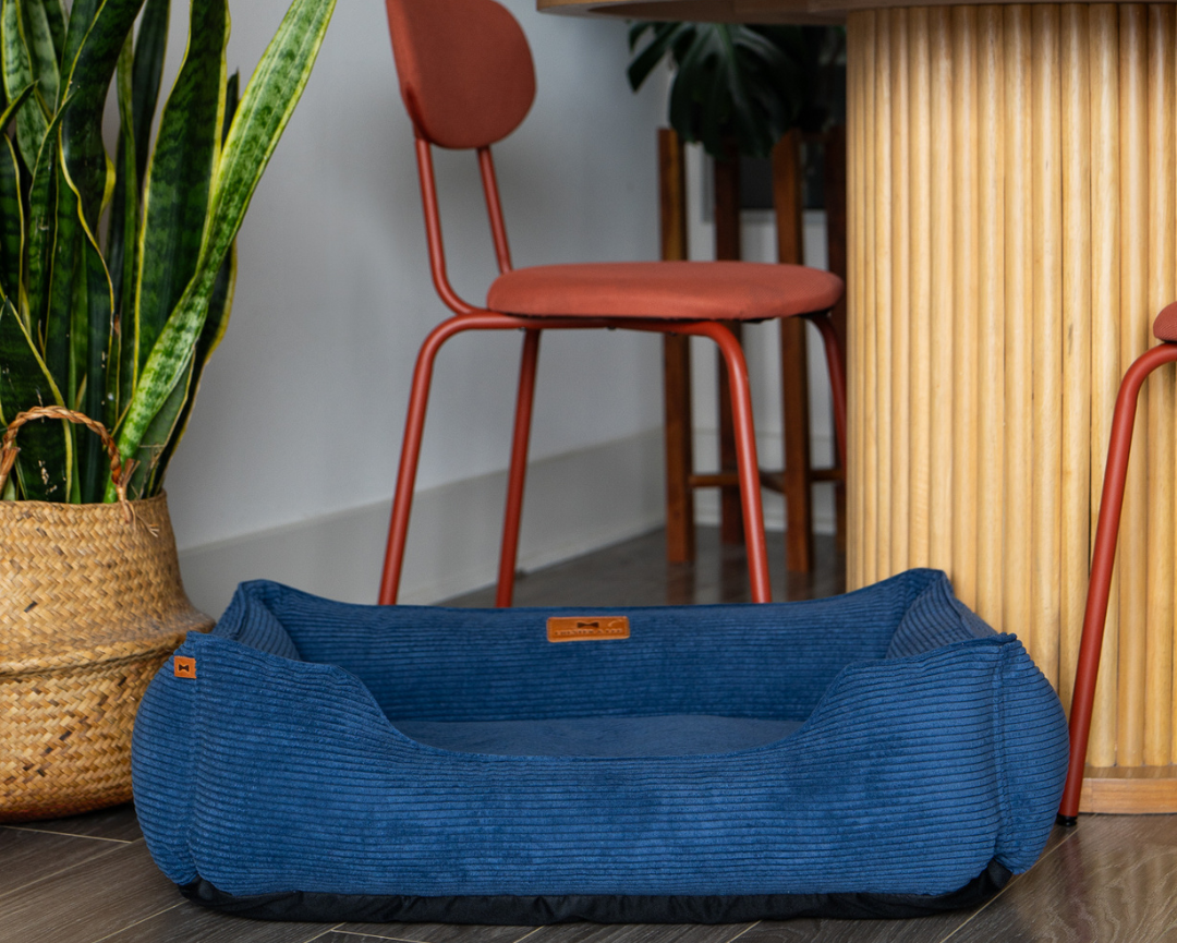 Cama para perros de terciopelo lujoso para una comodidad máxima