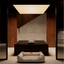 Luxurious Velvet Orthopedic Dog Bed in Beige