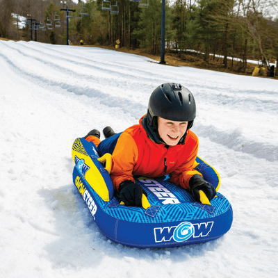 WOW Sports SnowSteer Snow Sled - Ultimate Winter Fun