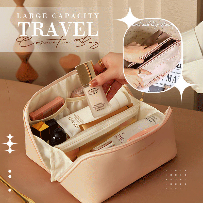 Premium Travel Cosmetic Bag - Large Capacity Organizer