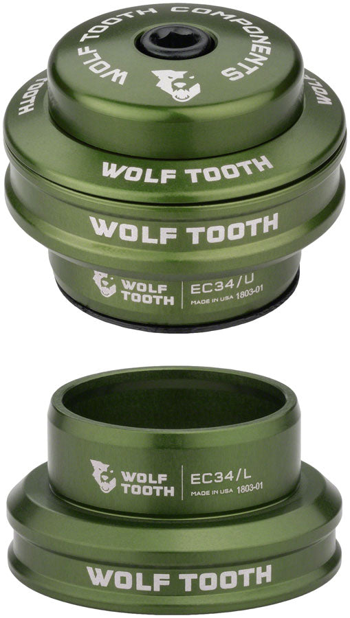 Casque Premium Wolf Tooth - EC34/EC34 Olive