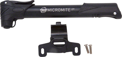 Pompe à cadre mini Planet Bike Micro Mite II à double étage - Noir