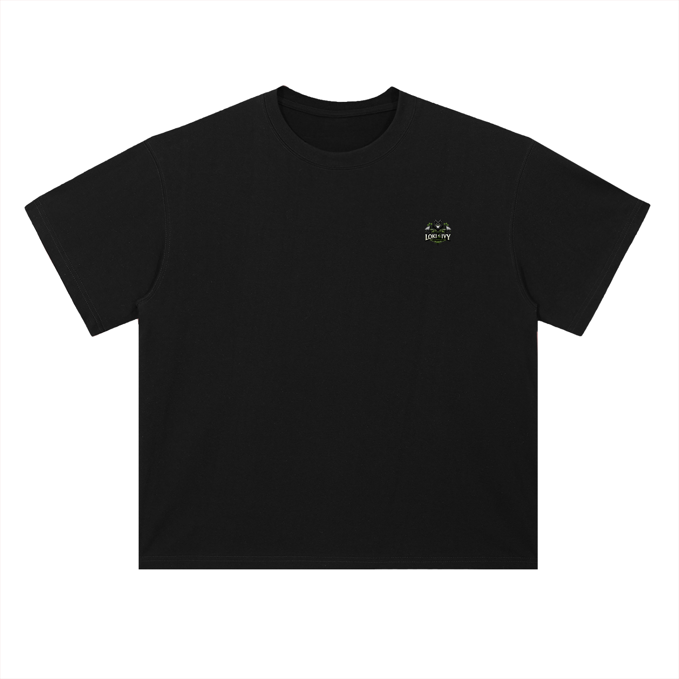 Heavyweight Drop Shoulder Cotton T-Shirt