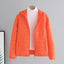 Chaqueta acolchada de algodón versátil para mujer