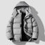 Chaqueta de Algodón Acolchada Impermeable de Dos Piezas Cálida