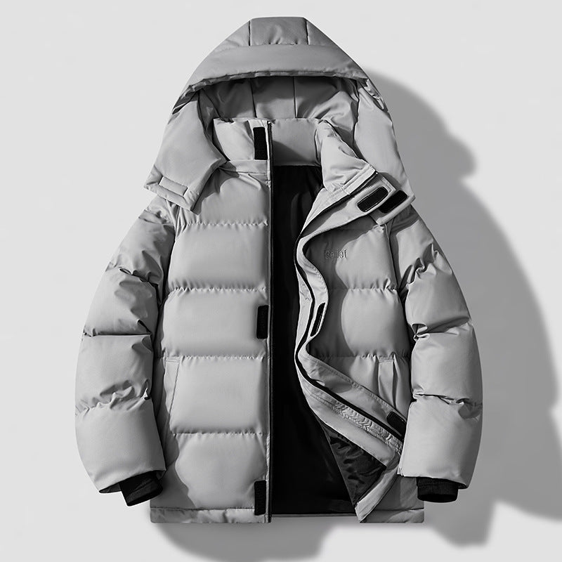 Chaqueta de Algodón Acolchada Impermeable de Dos Piezas Cálida