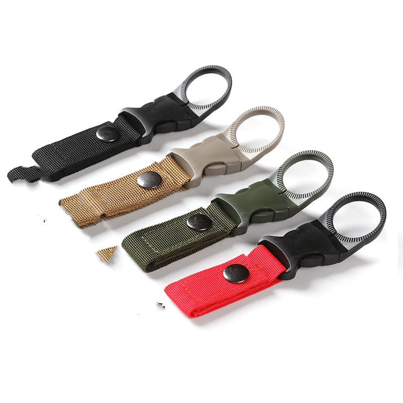 Premium Water Bottle Hook with Clip Buckle