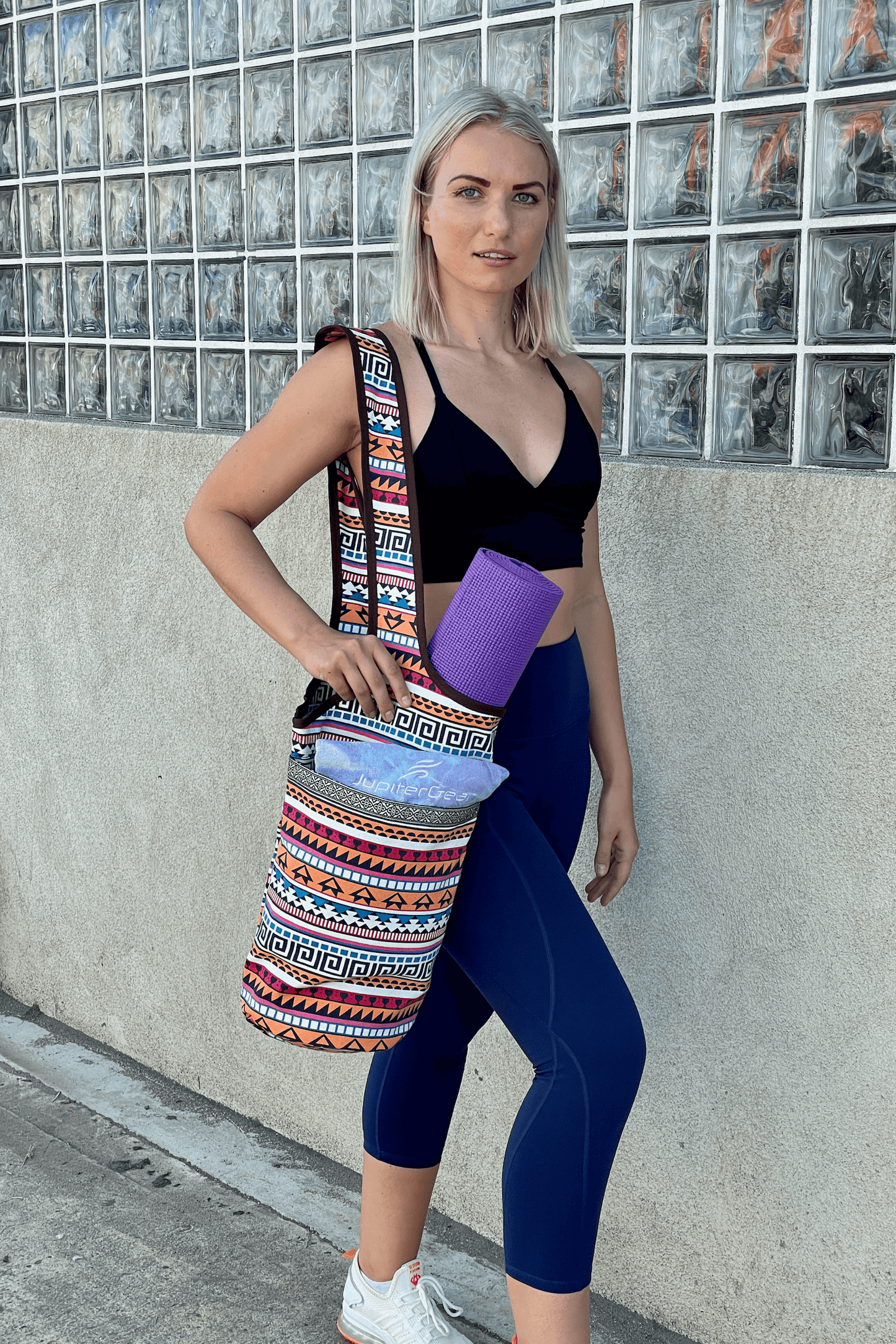 Sac de transport pour tapis de yoga JupiterGear avec grandes poches