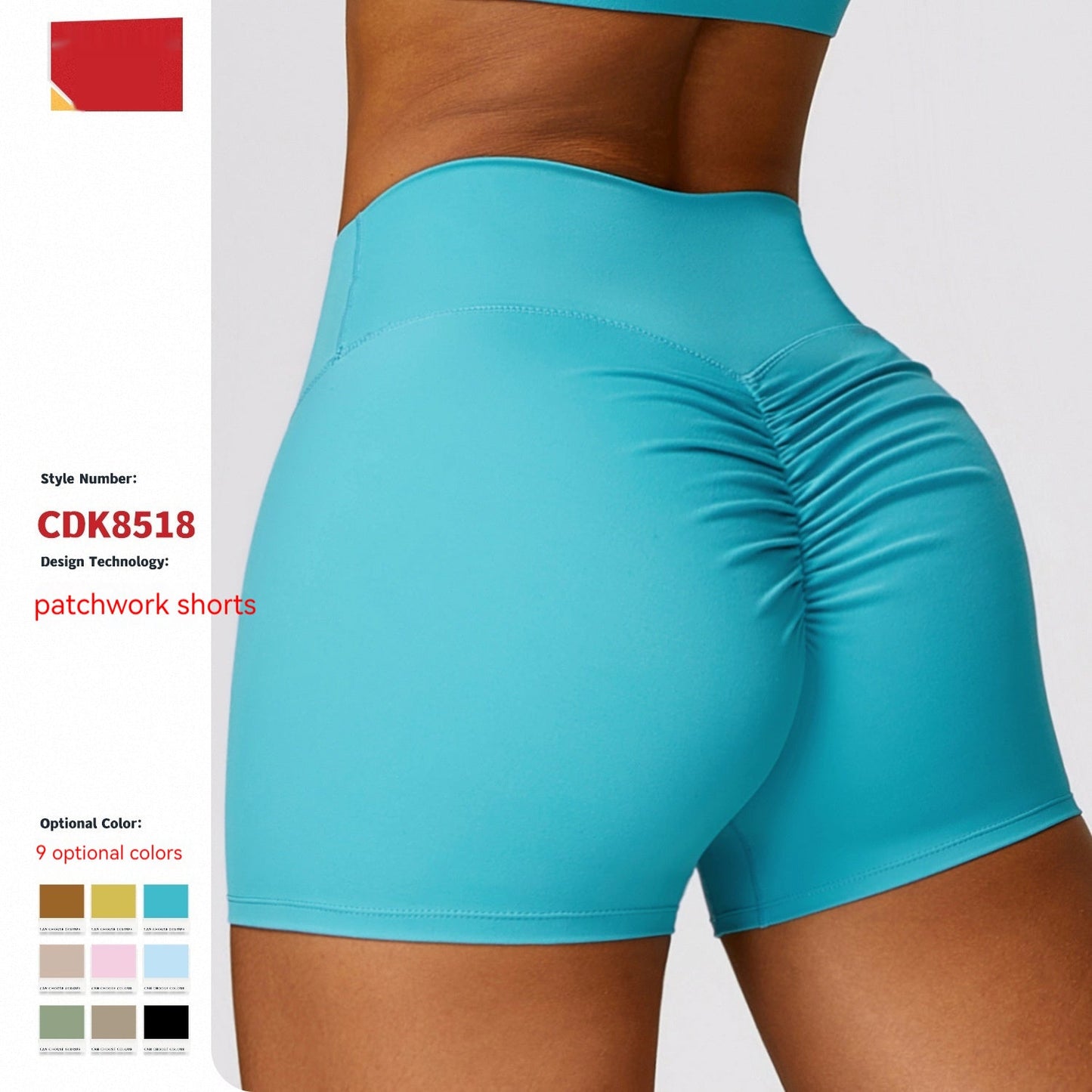 Premium High Waist Yoga Shorts for Active Women