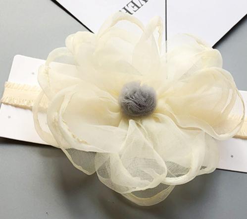 Luxury Pearl Handmade Bowknot Crown Headband for Baby Girls
