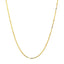 Chaîne en boîte octogonale en or jaune 14 carats - 1,0 mm
