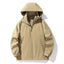Chaqueta Exterior Impermeable y Cortaviento delgada para Hombre