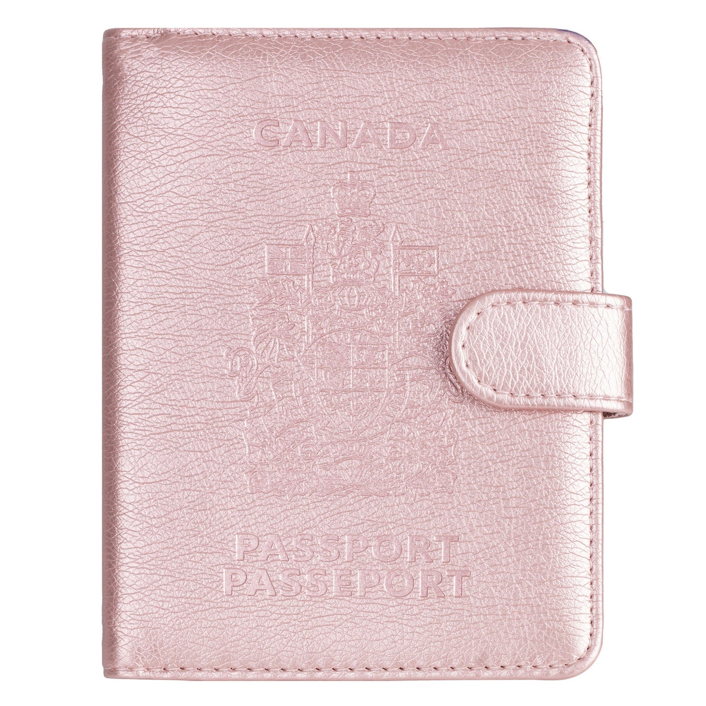 Housse de passeport anti-magnétique canadienne Buckle