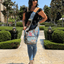 Kathmandu Collection Vintage Patchwork Hobo Bag with Water Bottle Pockets - Korvel