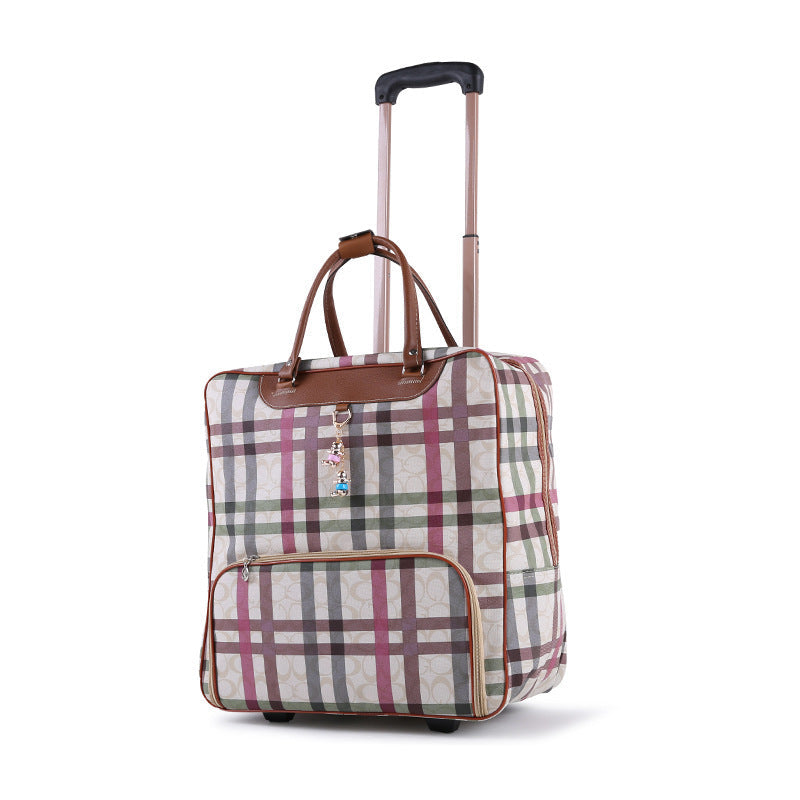 Stylish PU Trolley Case for Effortless Travel
