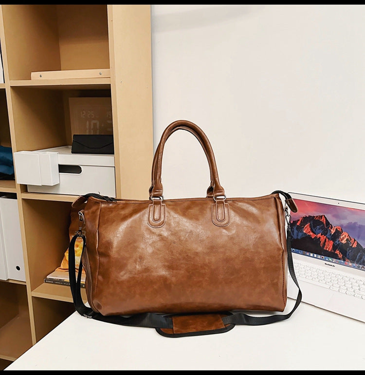 Sporty Minimalist Travel Backpack - Large Capacity Crossbody Bag
