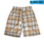 Men's Plaid Casual Beach Shorts