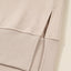 Conjunto de Sudadera Oversized con Abertura y Leggings Acanalados