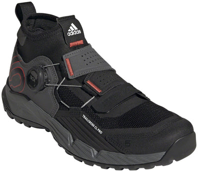 Five Ten Trailcross Pro Mountain Clipless Shoes - Women's Gray/Black/Red Size 5