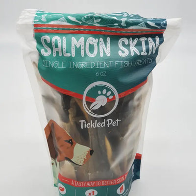 Pieles de Salmón Tickled Pet - 6 oz