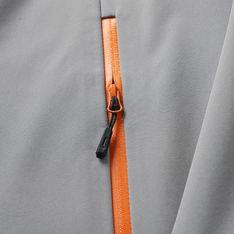 Windproof Waterproof Hooded Soft Shell Charge Jacket