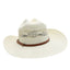 Chapeau de cowboy western chevalier imperméable tissé à la main