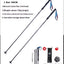 Premium Folding Carbon Trekking Poles for Outdoor Adventures