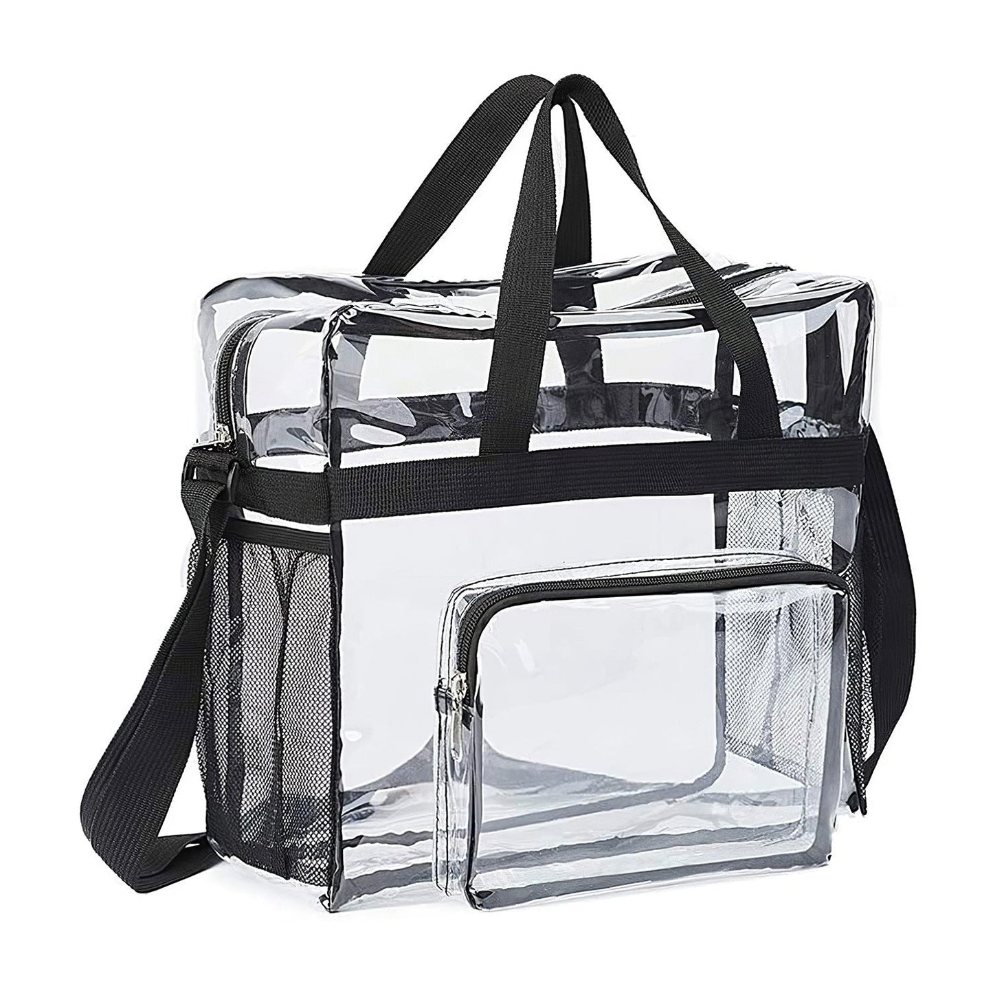 LJG Clear Crossbody Bag - Stadium Approved Transparent Tote