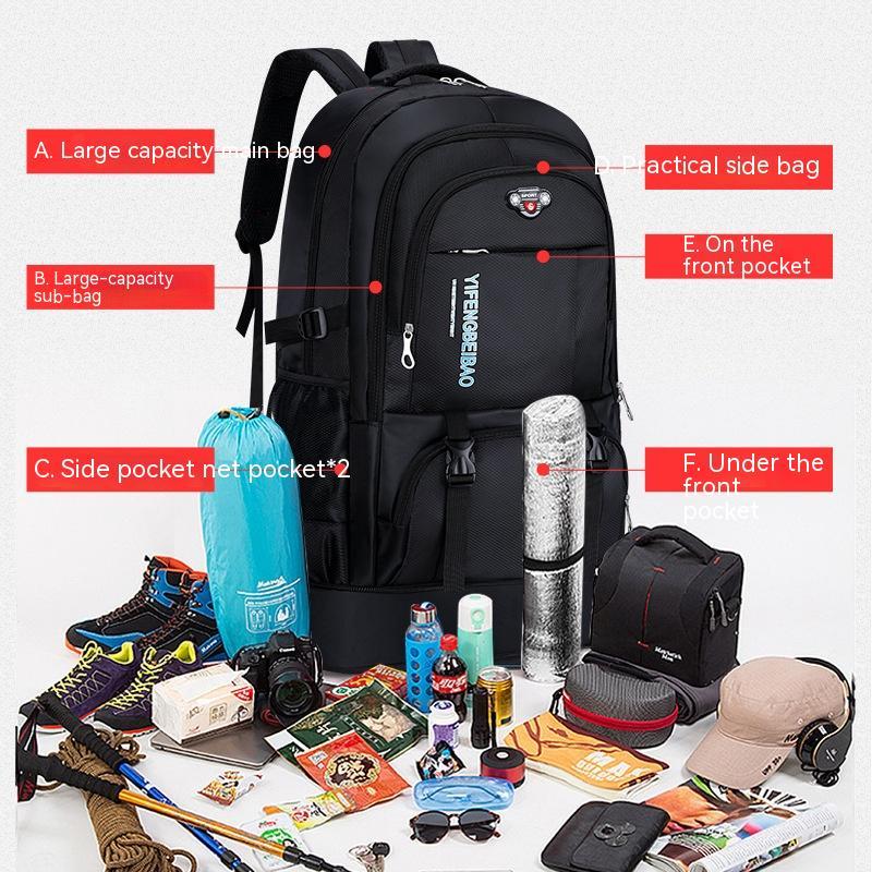 Sac à dos extérieur de grande capacité premium pour le voyage et l'alpinisme