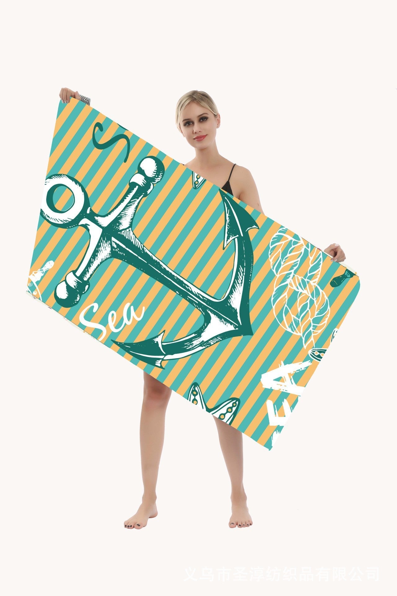 Fashion Duplex Printing Quick-Drying Beach Towel